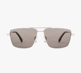 Silver Grey Square Polarized & UV Protected Glass